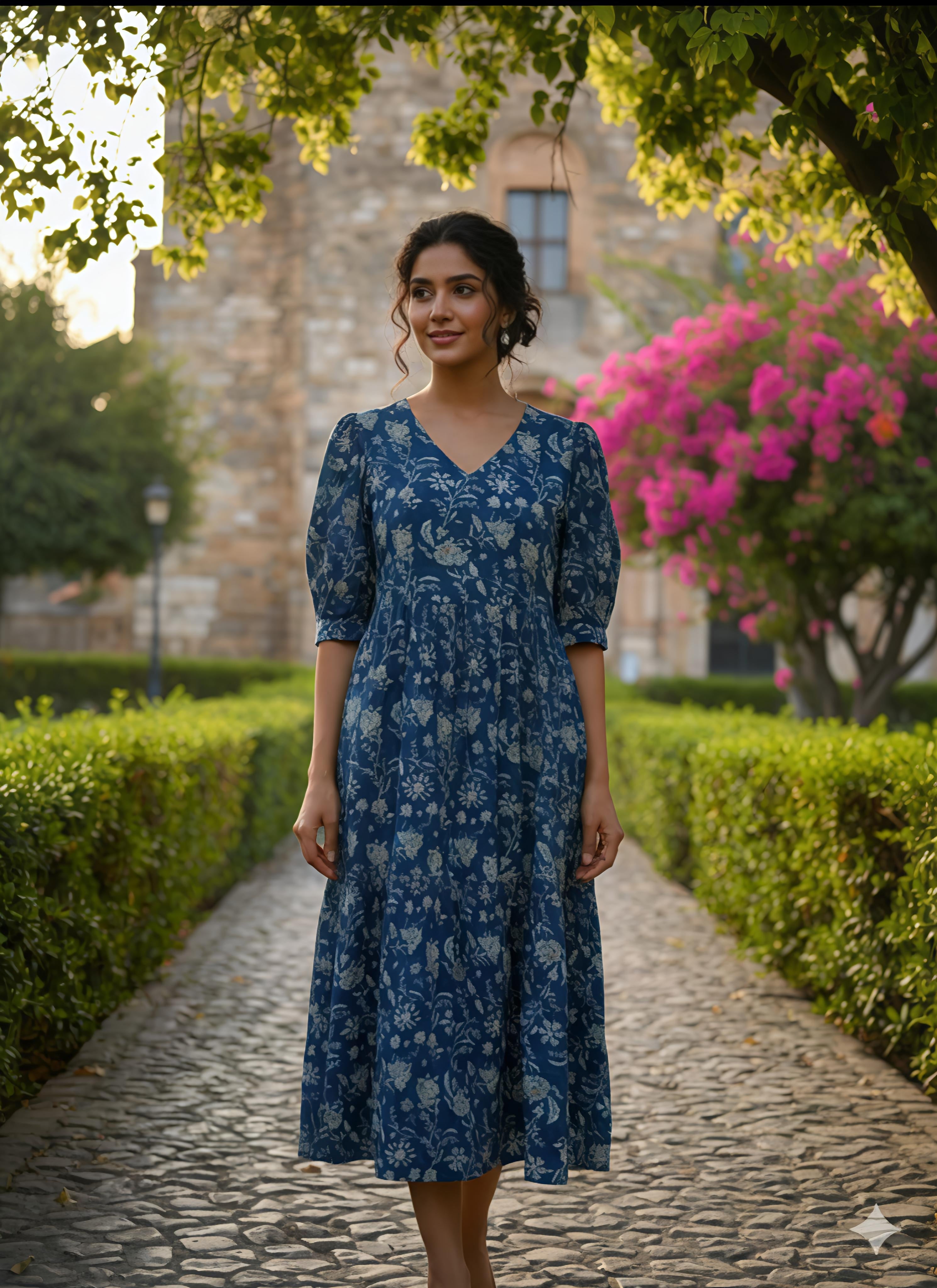 Jaipuri Cotton Anarkali