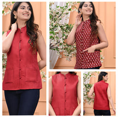 Reverseble Short S/l Jecket
