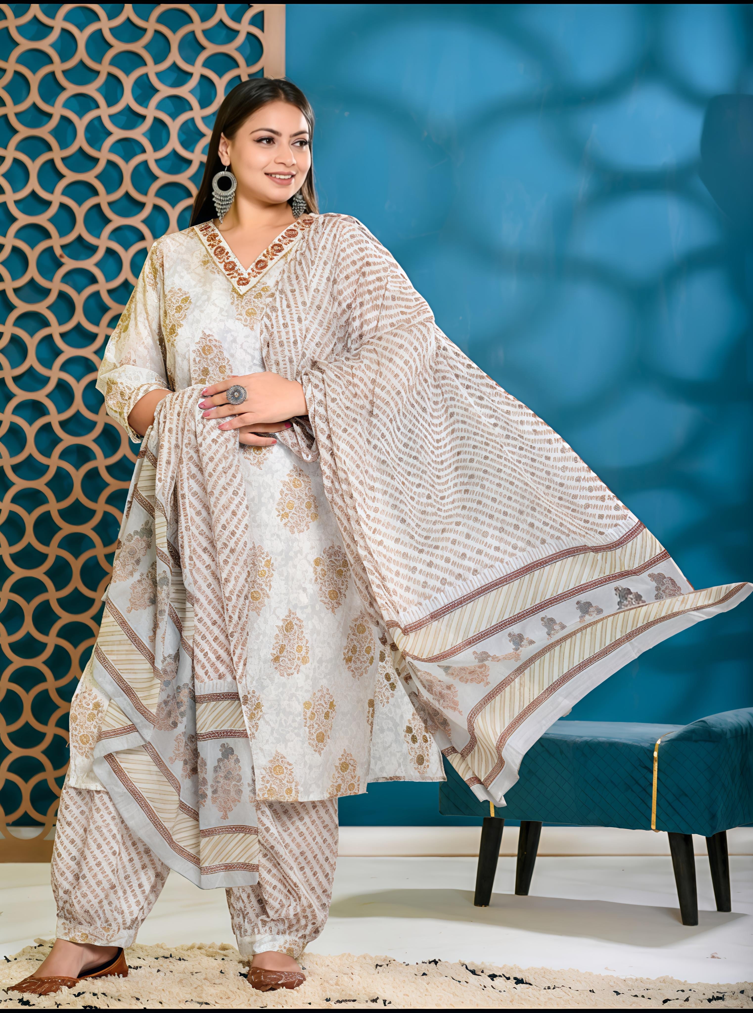 Pure Cotton Suit