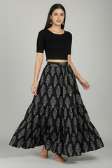 Long Skirts Maximum Prints Came